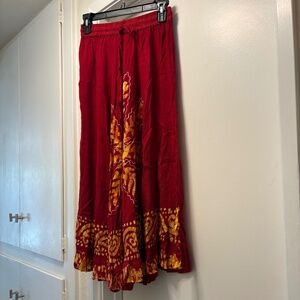 Jackpot brand - Boho embroidered skirt - size small?